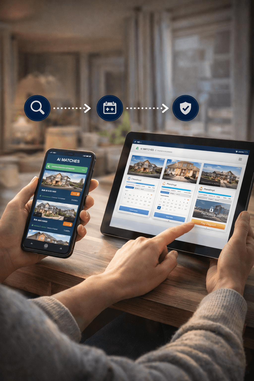 From discovery to reservation