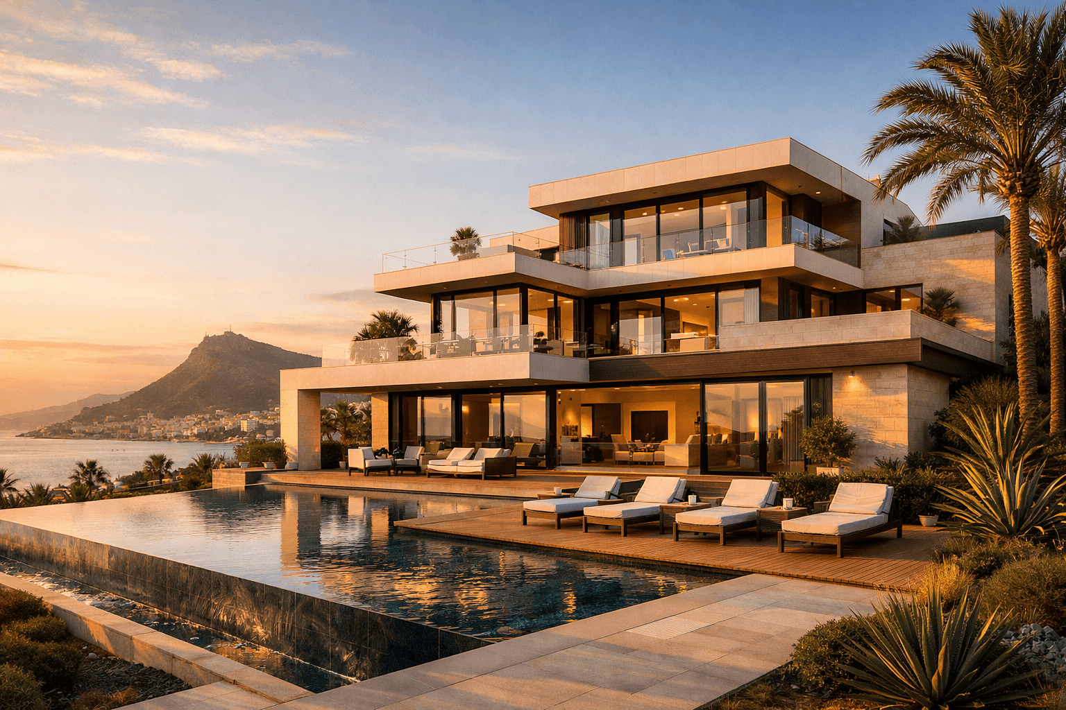 Facade villa premium